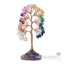 Chakra tree on agate - decoration for the apartment and office