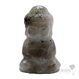 Labradorit-Buddha-Statue