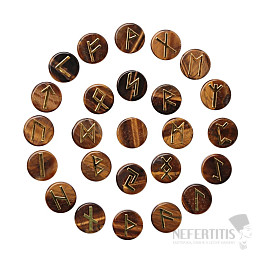 Tiger's Eye Runestone Set