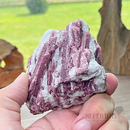 Tourmaline rubellite in parent rock AA quality 6