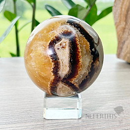 Septaria polished ball Madagascar 2