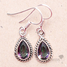 Mystic Topaz earrings silver Ag 925 SG 24507 MYS TOPAZ