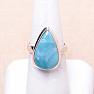 Larimar prsten stříbro Ag 925 LOT14