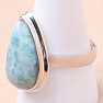 Larimar prsten stříbro Ag 925 LOT189