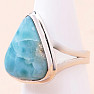 Larimar prsten stříbro Ag 925 LOT286