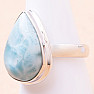 Larimar prsten stříbro Ag 925 LOT290