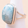 Larimar prsten stříbro Ag 925 LOT305