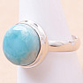 Larimar prsten stříbro Ag 925 LOT329