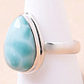 Larimar prsten stříbro Ag 925 LOT334