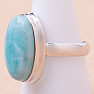 Larimar prsten stříbro Ag 925 LOT338