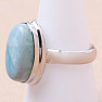 Larimar prsten stříbro Ag 925 LOT356