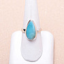 Larimar prsten stříbro Ag 925 LOT63