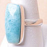 Larimar prsten stříbro Ag 925 LOT73